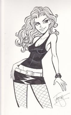 Rachel Morgan - Josh Howard Comic Art