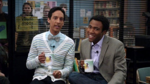 Troy and Abed in The Ultimate Bro-Mannnccceee.