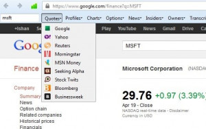 ... quotes related to your selected stock. You can choose to get stock