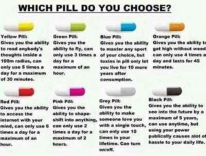 Which pill do you choose?