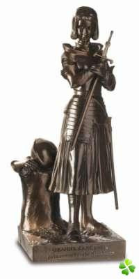 diverses statues de jeanne d'arc - Creteil - Ile-de-France - france