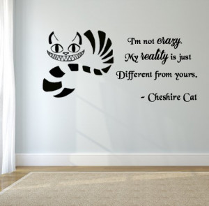... quote i m not crazy wall decal black 24 x 11 i m not crazy my reality