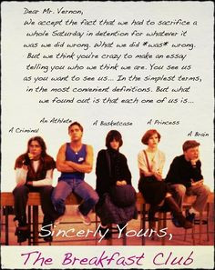 ... Quotes Breakfast Club, 80S Movie Quotes, Breakfast Club Movie Quotes