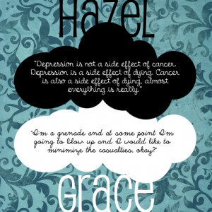 Quotes fro Hazel Grace.Finished reading The Fault in Our Stars by John ...