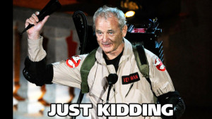 Ghostbusters 3 still up in the air without Bill Murray
