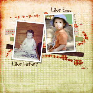 Father And Son Quotes For Scrapbooking Digital scrapbook kit and