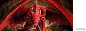 Magnetic Red Dragon Kin 1 Facebook Cover