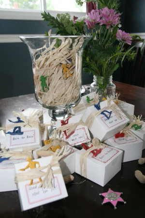 The centerpiece for the food table.