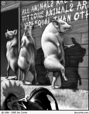 When Pigs acted like Human: review of Animal Farm by George Orwell