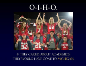 university of michigan verse ohio state