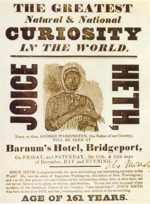 Antebellum Period Photo: Joice Heth