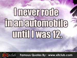 Thread: 15 Most Famous Car Quotes