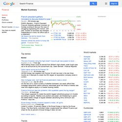 Google Finance: Stock market quotes, news, currency conversions & more
