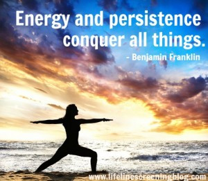 energy and persistence conquer all: fitness inspiration quotes