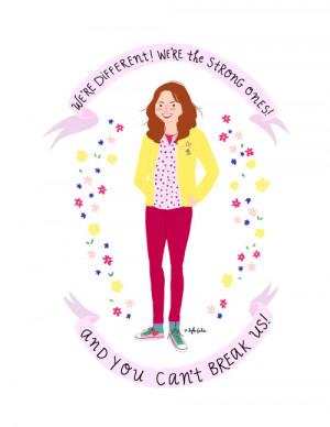 Illustration ellie kemper uks unbreakable kimmy schmidt kimmy schmidt