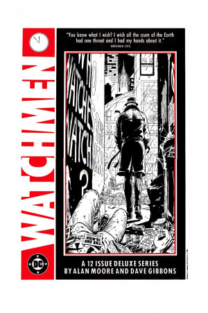 Rorschach 1986 Watchmen Promo Poster