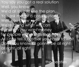 The Beatles Quotes Lyrics