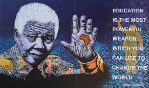 Nelson Mandela on education as a weapon