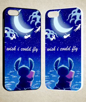 Hawaiian Culture In Stitch-Peter Pan Flying Quote Design F0842 iPhone ...