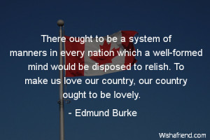 relish To make us love our country our country ought to be lovely