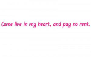 Live Heart And Pay Rent Quotes