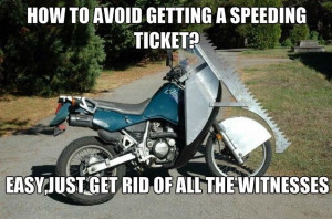 Funny Speeding Ticket