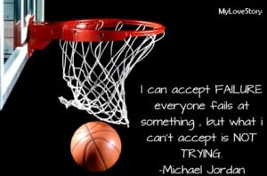 Famous Basketball Quotes : Never Give Up