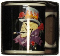 Poison Smoking Skull Logo Coffee...