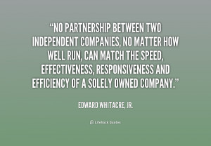 Quotes About Partnerships