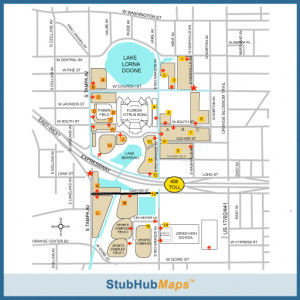 stubhub 603838 Florida Citrus Bowl Parking Lots Parking png