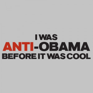 ANTI OBAMA COOL by roadkilltshirts, via Flickr