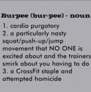 Burpees are a staple for Coach and I on the road . You can do them ...