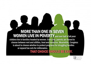 More Than One in Seven Women Live in Poverty - Infographic