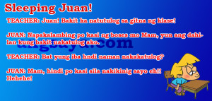 Sleeping Juan Sleeping Juan Pinoy Joke Pinoy Tagalog Joke