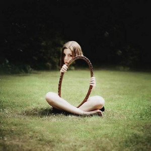 The mirror is an interesting thing and it sometimes creates weird ...