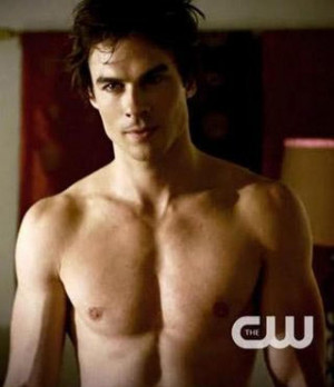 The Vampire Diaries saison 3 : Damon est souvent torse nu dans la ...