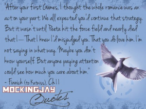 watching Catching Fire , and thinking about this quote when Peeta hit ...