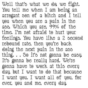 Well that’s what we do, we fight. . . So it’s not gonna be easy ...