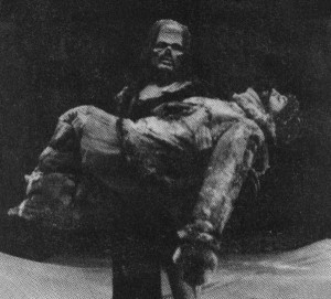 ... else here remember seeing Chris Sarandon as Frankenstein's monster