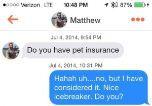 Important reminder: Tinder messages have a distinct tendency to go ...