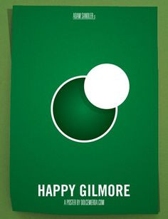 Happy Gilmore - minimal movie poster - Gianni More