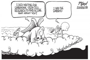 Stem Cell Political Cartoon ( 15 )