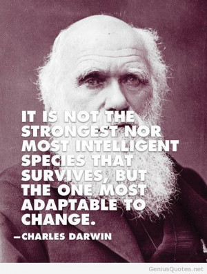 Change quote by Charles Darwin