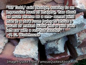 Wodehouse quotes