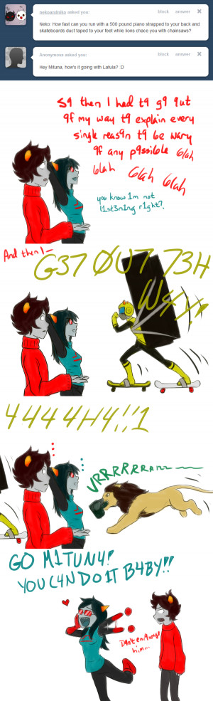 Ask Mituna: CH453 by SanchaySquirrel