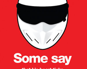 Some Say: Top Gear Stig Introduction Quote Posters