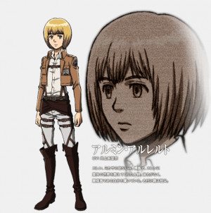 Armin is rather short for his age with a small build. Armin has a ...