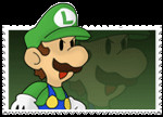Paper Luigi Best Quote Stamp by xXPariahsXx