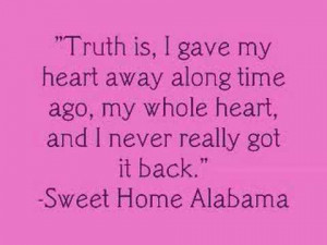... Time Ago, My Whole Heart And I Never Really Got It Back Facebook Quote