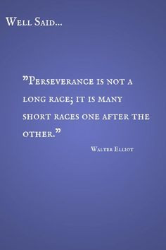 03-04-14 Well Said: Perseverance Quote by Walter Elliot CereusArt